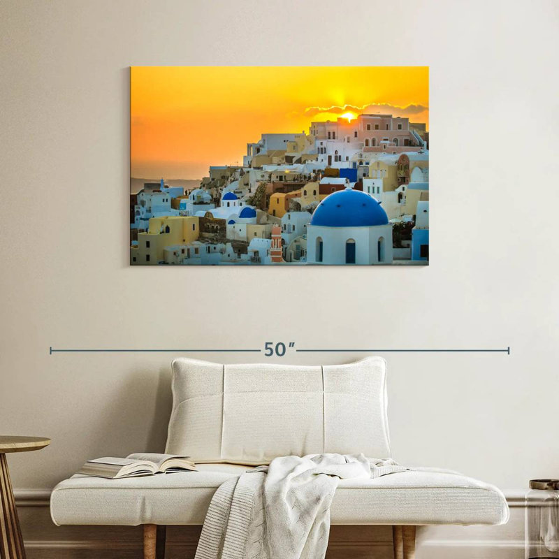 Ravi Oia Sunset Glow, H 26 po x l 39 po
