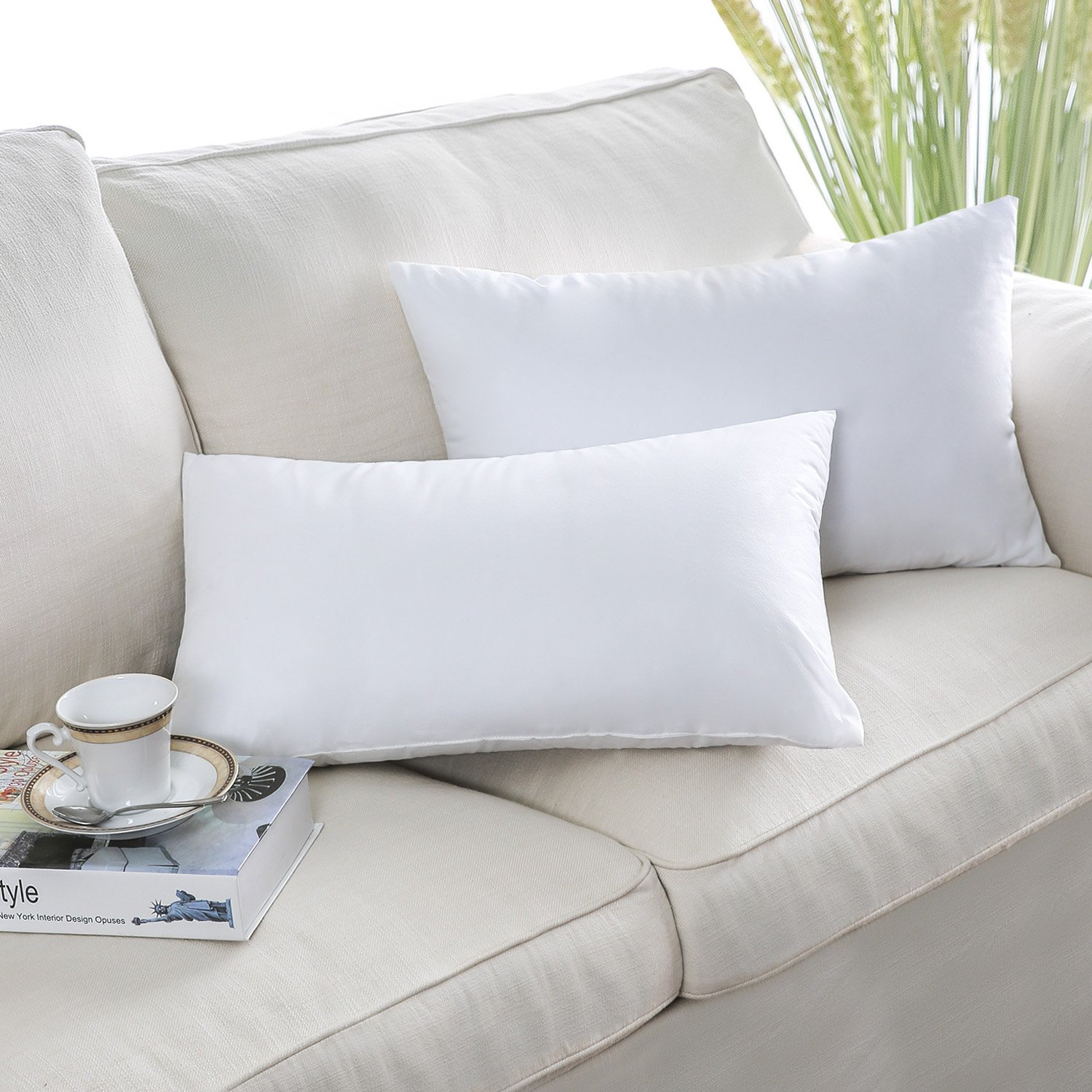 9x9 | Indoor Outdoor Hypoallergenic Polyester Pillow Economical Insert