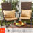 Sunbrella Outdoor Dining Chair Seat Pad-1904939052