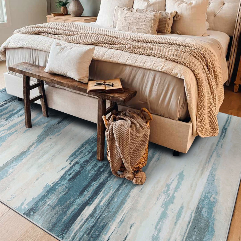 Amesha Synthetic 120cm X 160cm Area Rug