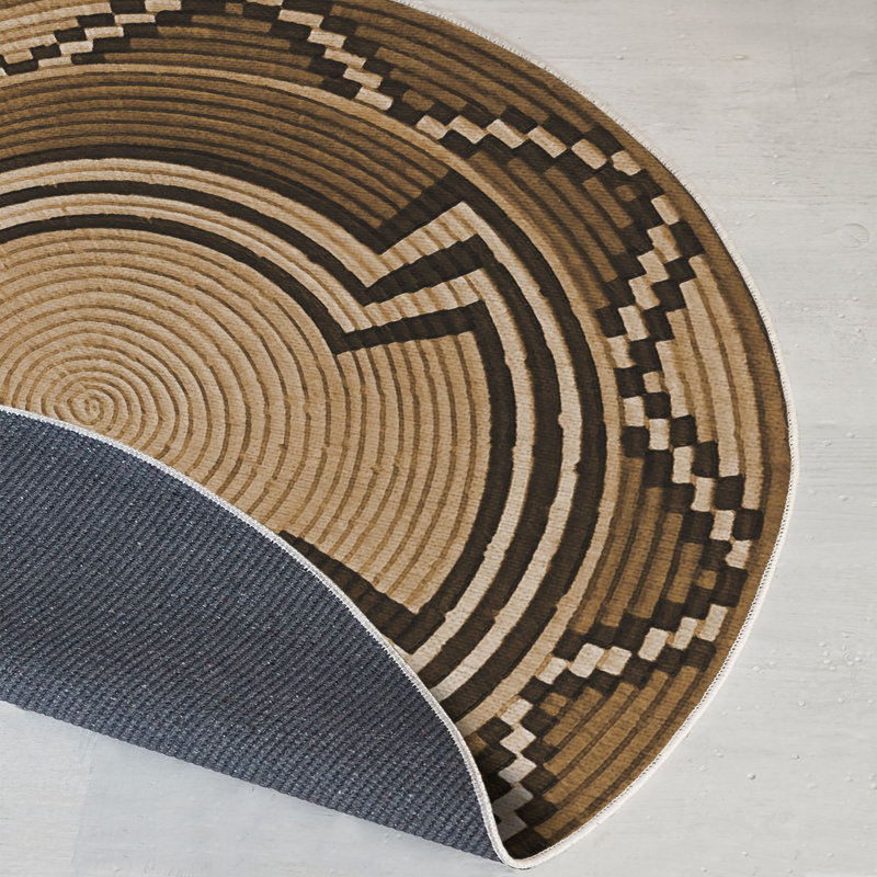 Round Noemi Area Rug, Round 180cm