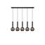 Bond 5-Light Kitchen Island Globe Pendant