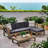 Dalisa LSHAPE SOFA SET