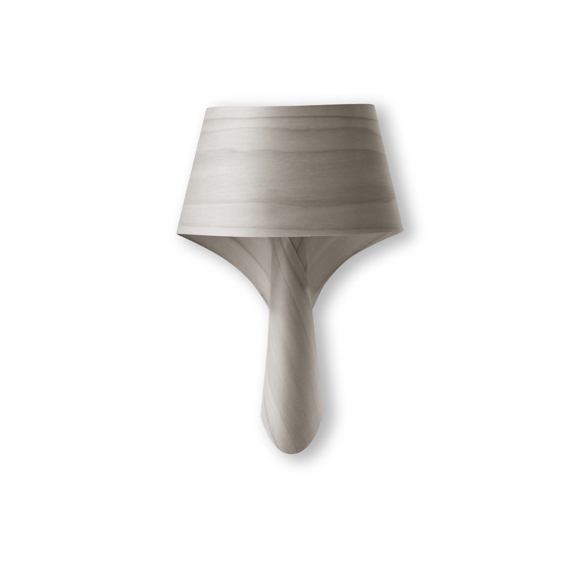 Air 1 - Light Flush Mounted Sconce, E26 Base, Gray
