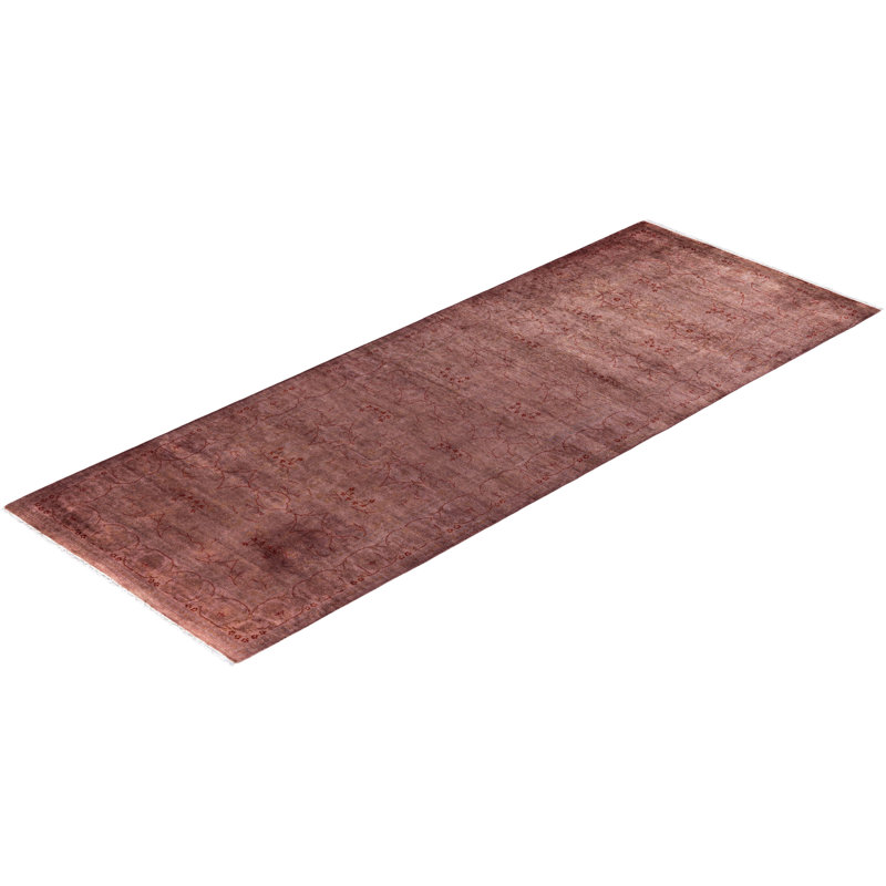 Overyed One-of-a-Kind Runner 3'2" X 8'4" Hand Knotted Area Rug