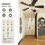 Ventilateur de plafond standard à 5 pales de 42 po Ordaz-257374272-257374275-257374301