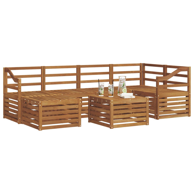 245cm Wide Patio Sectional Set