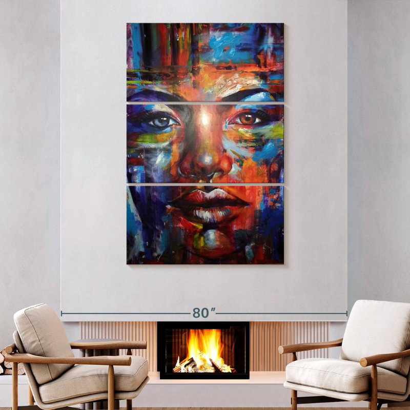 Leisha Skye, 74" H x 48" W