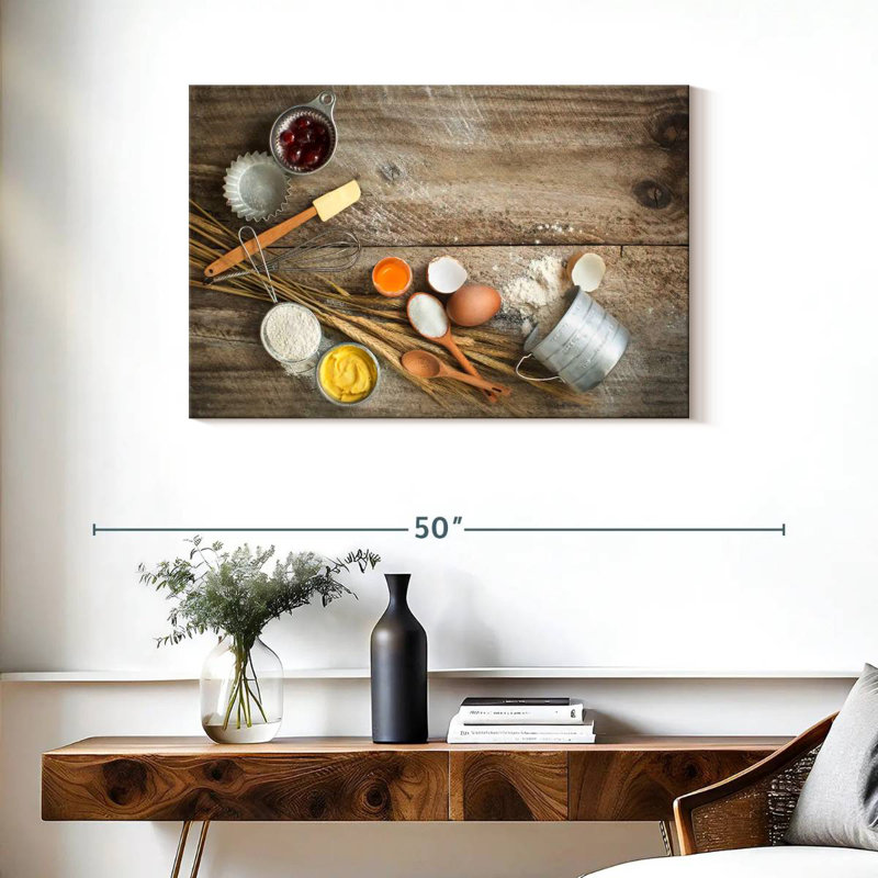 Baking Essentials, 24" H x 36" W