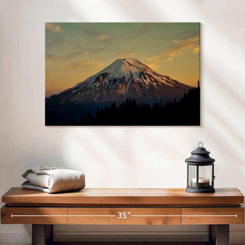 Alvord Dusky Saint Helens Mountain, 16" H x 24" W
