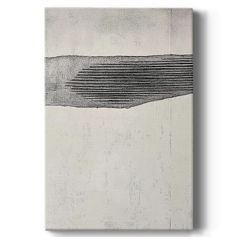 Toile tendue abstraite CLXV Gallery - prête à être accrochée, H 48 po x l 32 po