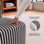 Canapé modulaire d'extérieur en Sunbrella Eliana Essie de 124 po
