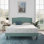 Anula, matelas en mousse à mémoire de forme mi-ferme infusé au thé vert