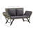 Eltje Steel Garden Bench-672236706