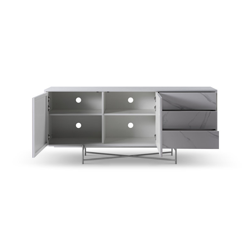 Azeezah 179.9cm Sideboard, White