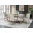 VANILLA REAL MARBLE DINNG TABLE