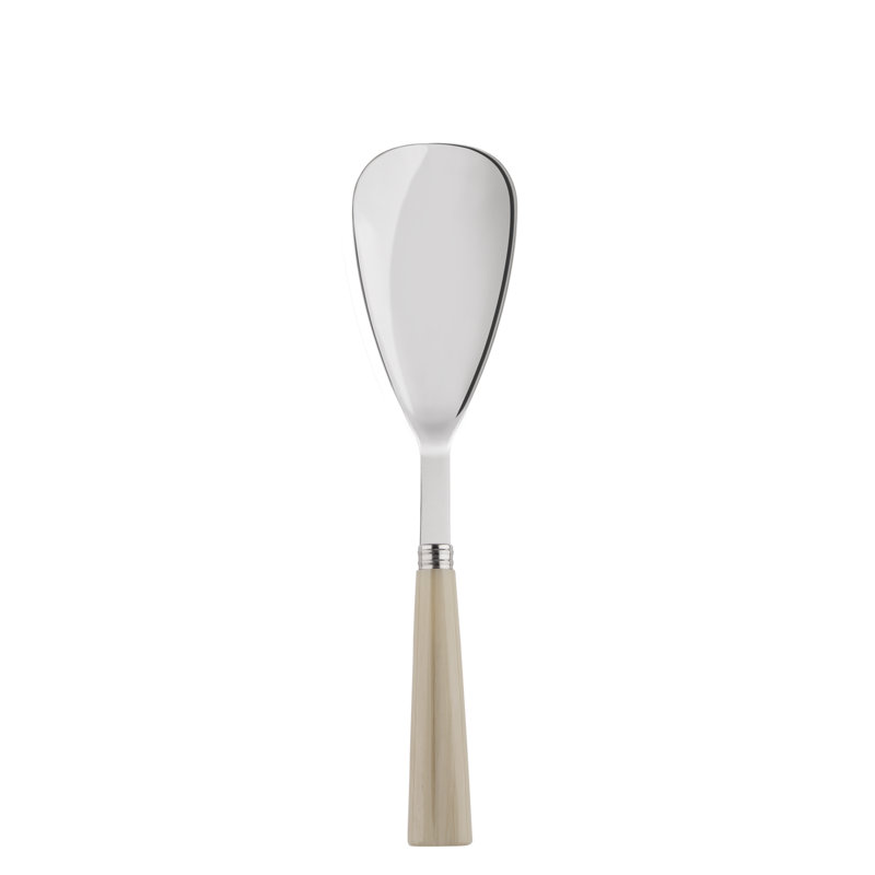 Nature Serving Spoon, Faux Horn