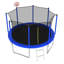 Trampoline 12 pi pour enfants et adultes avec panier et ballon de basketball-119337494