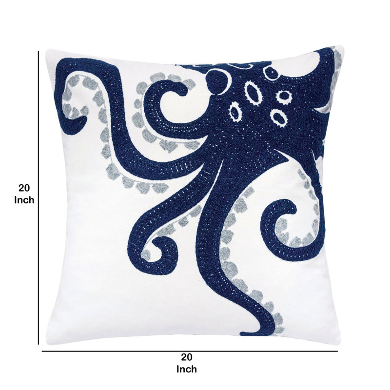  Cotton Throw Pillow