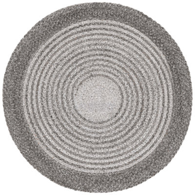 Braided 809 Hand Woven Pet Yarn Pile Geometric Rug