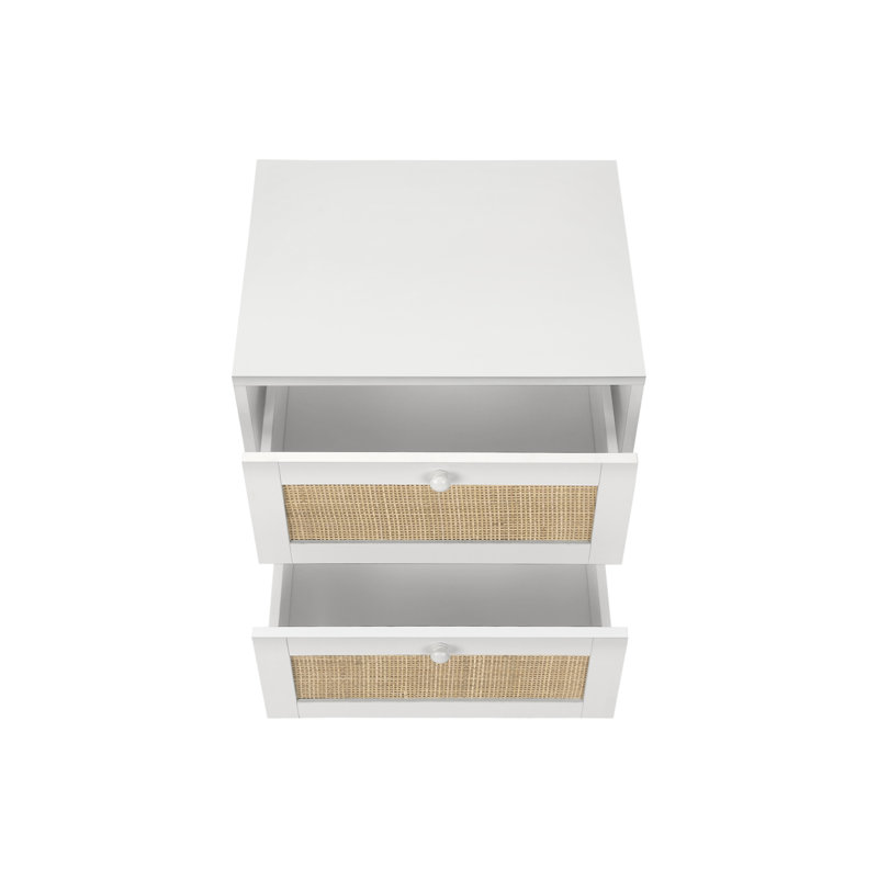Table d'appoint (table basse incluse seulement), Blanc