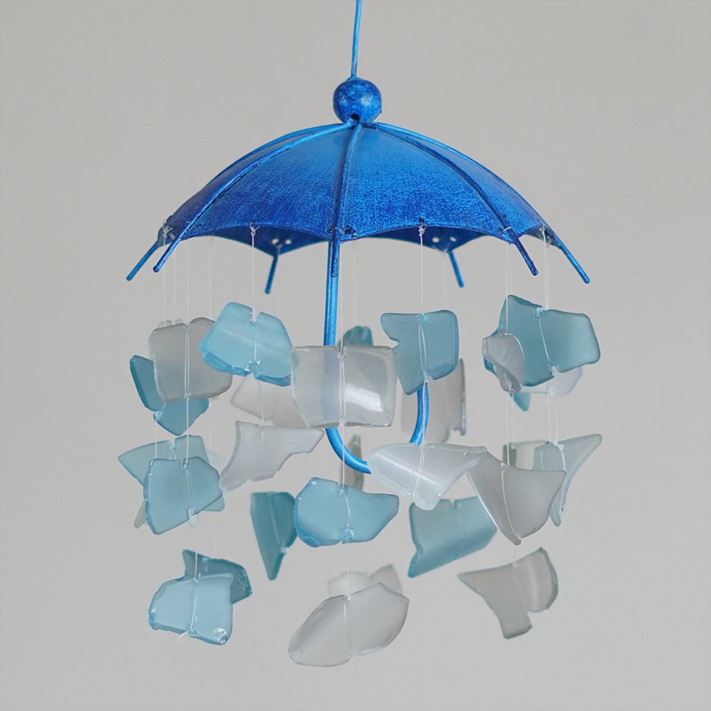 Mobile parapluie Raindrop - bleu