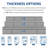   Alwyn Home 12" Medium Firm Hybrid Mattresses with 7 Zone Support-Fiberglass-Free Bed In A Box - No Odor-1555164797-1555164738
