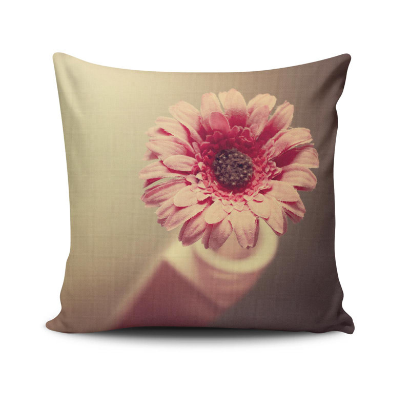 Housse de coussin Erline, 17 x 17 pouces, 50% coton / 50% polyester | Lavable à la machine à 104 ° F, repassable, fermeture à glissière dissimulée | Parfait pour le salon, la chambre à coucher et la décoration intérieure élégante