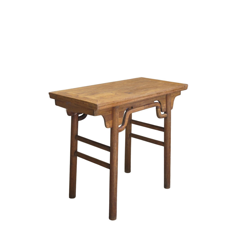 19th Century Elm 38" Altar Table