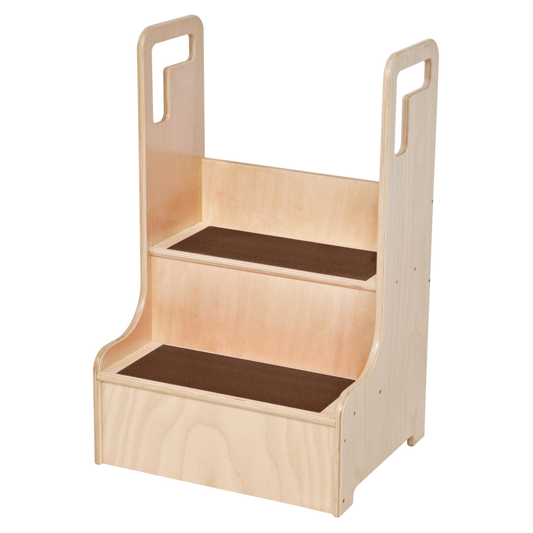 Contender Beige 2 - Step Stool Wood Designs 
