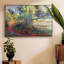 Le pont japonais (l'eau), reproduction sur toile-92468815-92468816