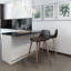 Addy - Tabouret de comptoir de 26 po - Brun vieilli