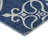 Premium Machine Washable Prisco Navy Rug-1009501291