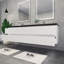 Ensemble de meuble-lavabo double mural 84 po Kirker-1702351427