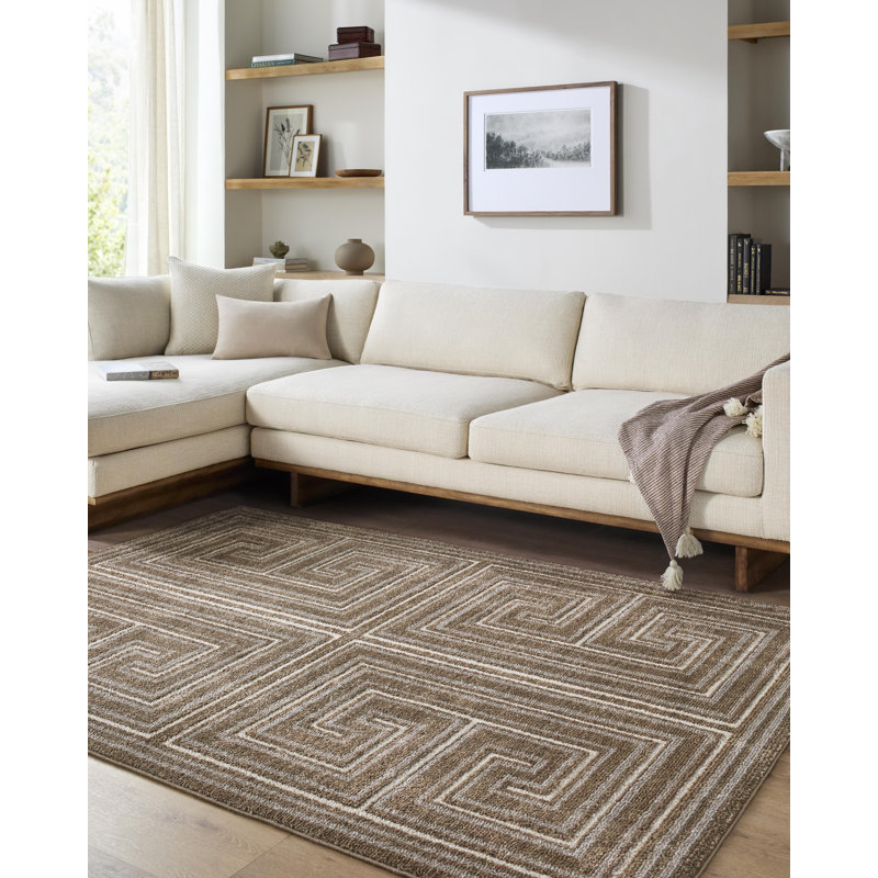 Eliya Machine Woven Rug, Rectangle 6'7" x 9'