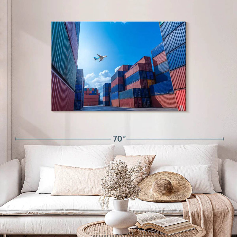 Mehar Airplane Over Cargo Warehouse