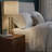Transitional 1 Light Geometric Pattern Table Lamp