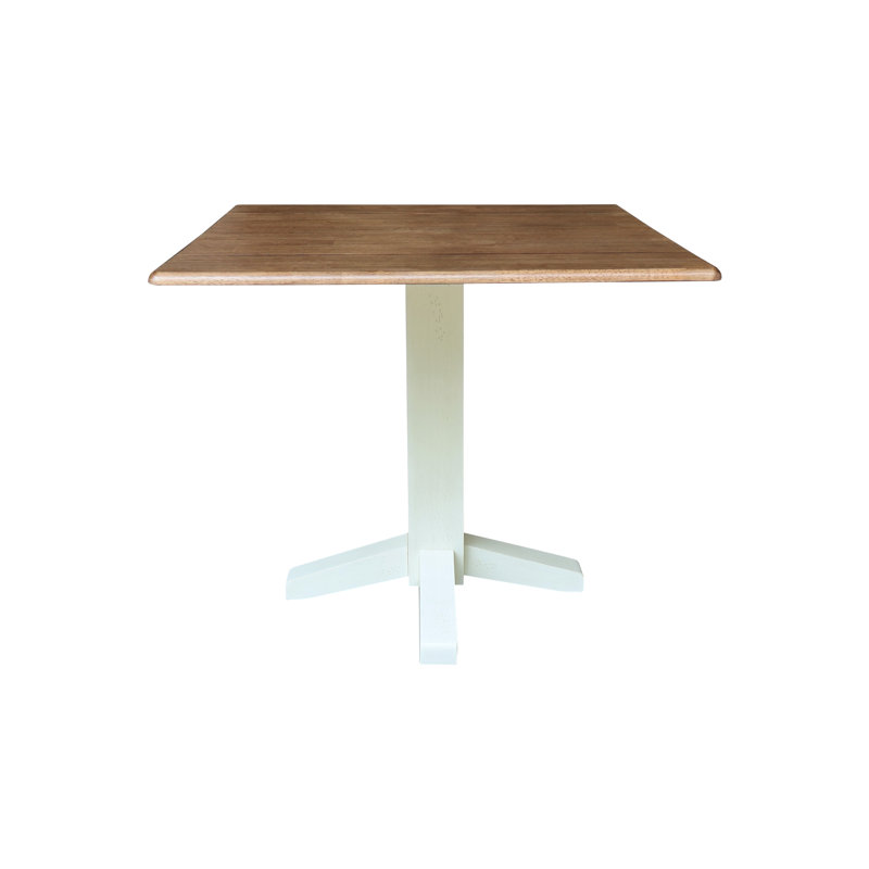Table de salle à manger Lesha, Noyer blanc / écorce