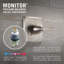 Ensemble de robinet de douche Velum 14 Series, ensemble de pomme de douche et poignée en nickel brossé, ensemble de garniture de valve, acier inoxydable (valve non incluse)-94377125