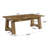 62.6" Executive Desk, Large Office Computer Desk