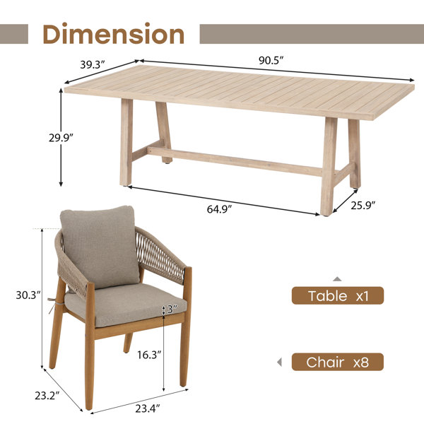 Dimensions du produit