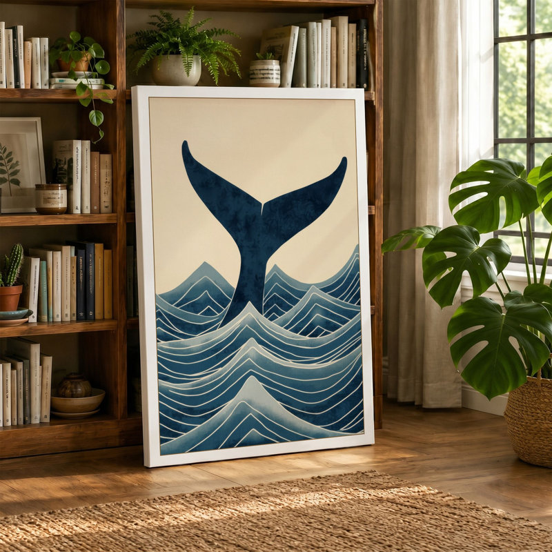 Print, 36x24 - 91.4 x 61.0 cm, Teal Border
