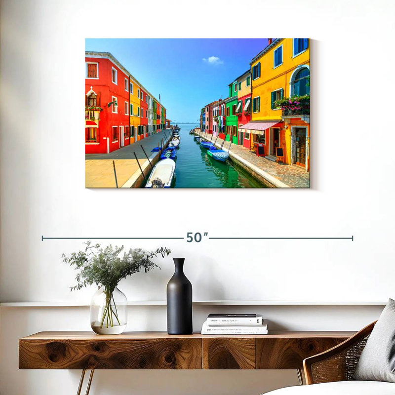 Ravi Burano Canal House, H 24 po x l 36 po