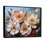 Art pivoines roses, art sur toile Flower Field II