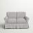 Zanesfield 59.75'' Slipcovered Loveseat-693382185