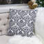 Coussin Baroque Skull - Coussin décoratif noir et blanc-124862148