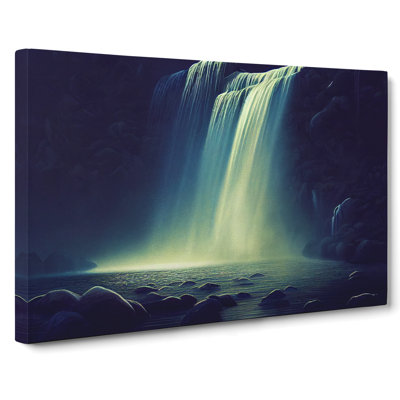 Royal Waterfall - Wrapped Canvas