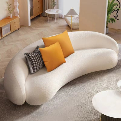 Modern Minimalist Cream Style Sofa