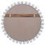  Miroir rond Cyra, ivoire vieilli