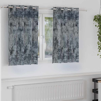 Alithia Velvet Room Darkening Curtain Pair